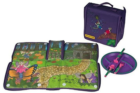 COMBO Garden Fairy Transforming Lunch Tote, Utensils and Plate