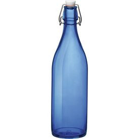 Bormioli Rocco Giara 1 Quart Glass Bottle - Navy