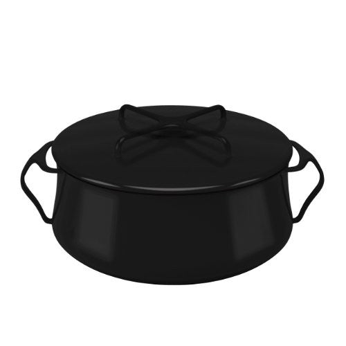 DANSK - KOBENSTYLE BLACK 6 QT CASSEROLE