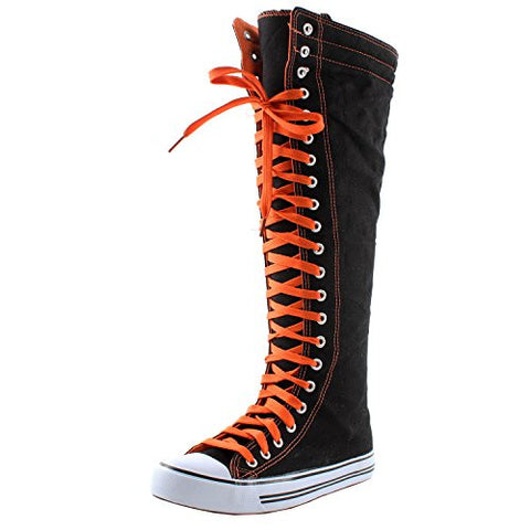 KH Sneakers-BK Series Blk/Orange 7 B(M) US