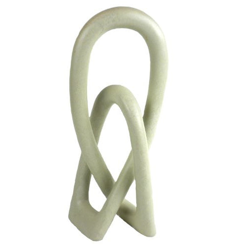 Lovers Knot 10 inch Natural Stone