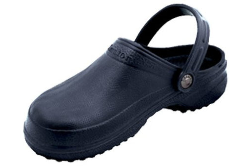 Closed Top Clog - Navy Blue, Size L10 / M8