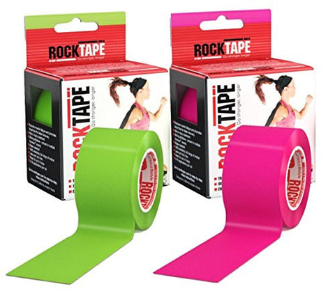 RockTape 2-Roll Gift Pack - Lime/Pink