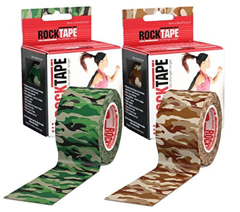 RockTape 2-Roll Gift Pack - Green/Green Camouflage
