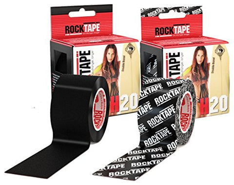 RockTape 2-Roll Gift Pack - H2O Black/H2O Black Logo