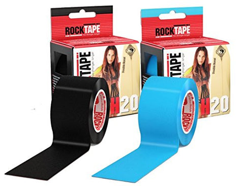 RockTape 2-Roll Gift Pack - H2O Black/H2O Blue