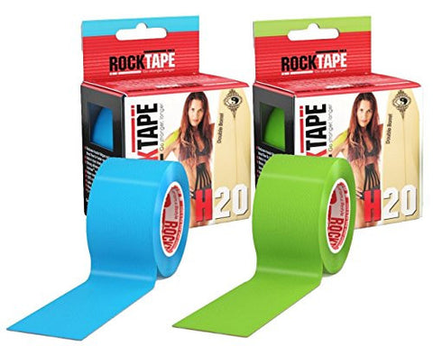 RockTape 2-Roll Gift Pack - H2O Black/H2O Lime