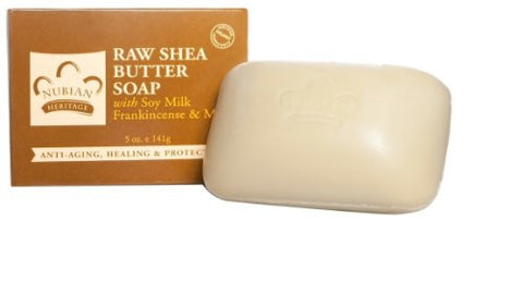 Raw Shea Butter Soap w/Soy Milk & Frankincense & Myrrh 5oz