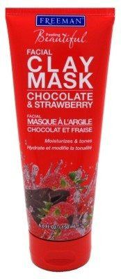 Chocolate & Strawberry Facial Clay Mask, 6 oz