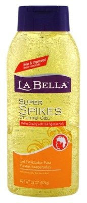 Super Spikes Styling Gel (Yellow) - 22oz