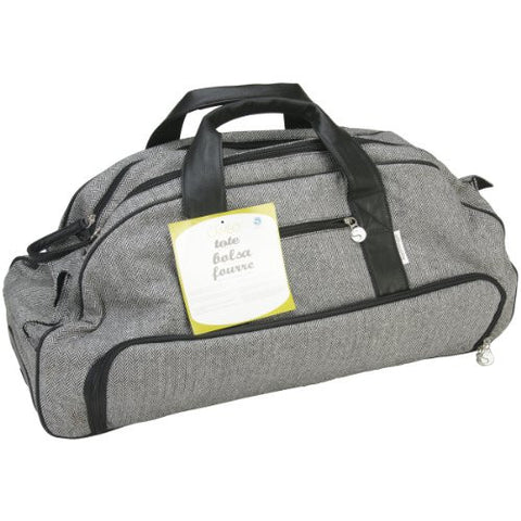 Silhouette CAMEO Tweed Rolling Tote for Scrapbooking