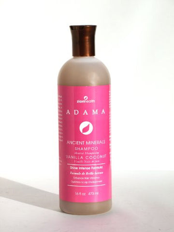 Adama Shampoo Vanilla Coconut 16 Oz