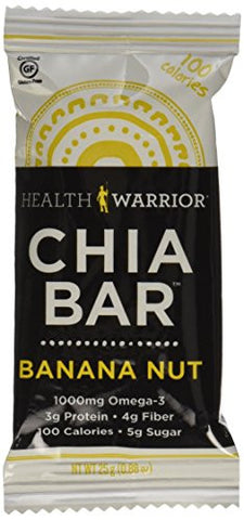 Banana Nut Chia Bars
