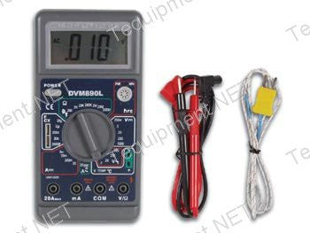 3 1/2 DMM - 29 Ranges / 20A / Temperature / Capacitance - Low-Cost, 3.5" x 6.7" x 1.5"