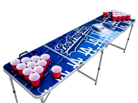 Los Angeles Dodgers Beer Pong Table