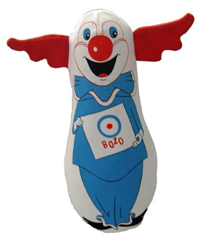 Bozo The Clown Canvas Dog Toy