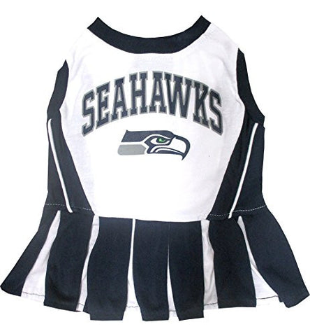 Seattle Seahawks Cheerleader Dog Dress Medium