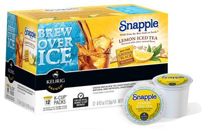 Snapple: Lemon Iced Tea - 12-Count K-Cup