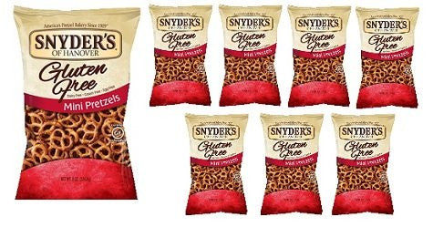Snyder's of Hanover Gluten Free Mini Pretzels 8 oz.