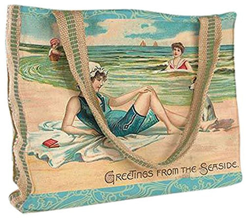 A Day at the Beach, By the Sea Designer Tote