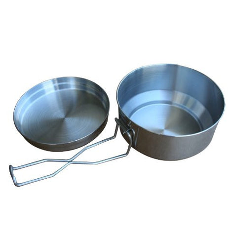 Stainless Steel Mess Kit Pot