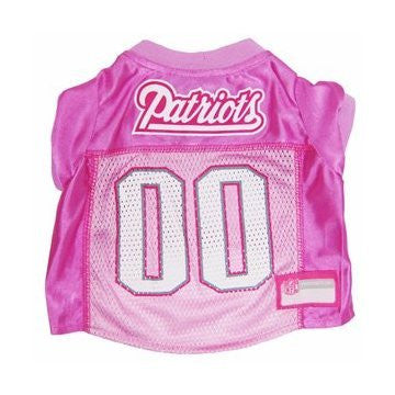 New England Patriots NFL Dog Jerseys – Pink, medium