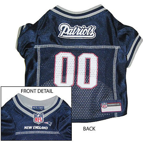 New England Patriots - NFL Dog Jerseys, blue, x-small