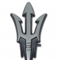 Arizona State Chrome Auto Emblem (Pitchfork Black Recess)