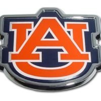 Auburn University Orange Chrome Emblem