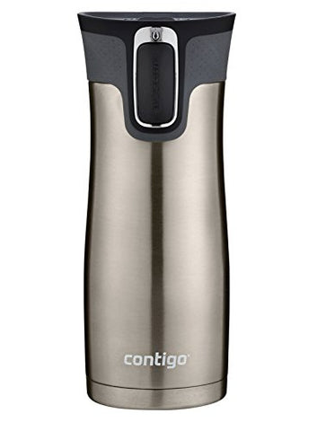 Contigo Autoseal West Loop Stainless Steel Travel Mug with Easy Clean Lid,16 Oz.