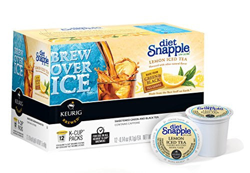 Snapple, Diet Lemon Iced Tea, k-cup