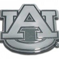 Auburn University Chrome Emblem, Shiny