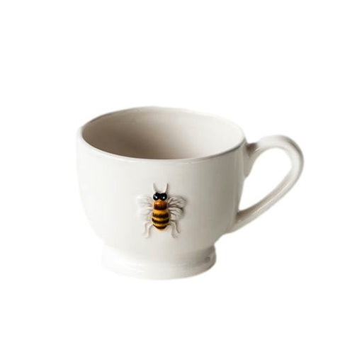 Bee Teacup, Ceramic, 4"