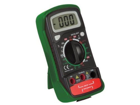 Multimeter with USB + LAN Cable Tester, 6.4" x 2.9" x 1.5"