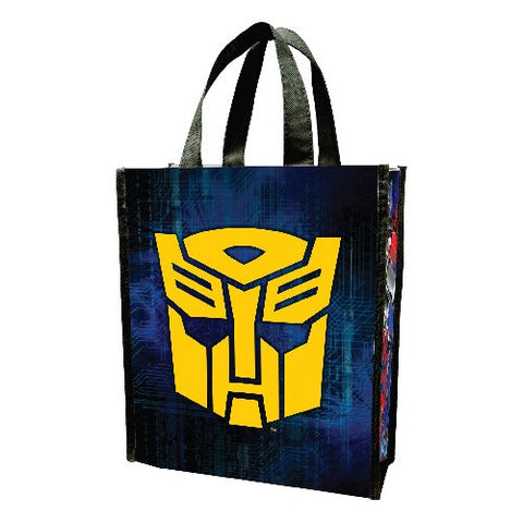 Transformers Autobots Small Recycled Shopper Tote, 10" x 4.5" x 12"