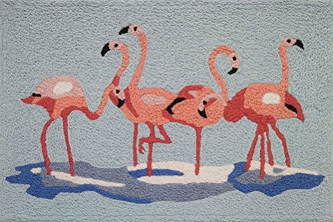 Miami Flamingos 21" x 33"