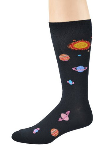 Men's Novelty Socks - Solar System