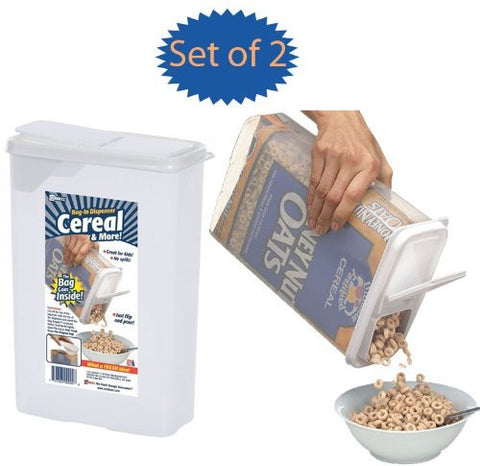 Bag-In Dispenser for Cereal, Snacks, More!