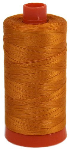 Aurifil 50wt Cotton 1,422yd Bright Orange