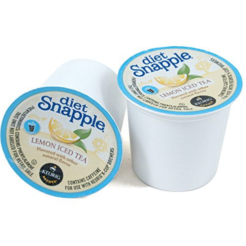 Snapple - Diet Lemon Iced Tea, 96-Count K-Cup