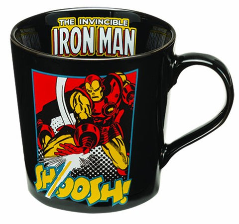 Marvel Iron Man 12 oz. Ceramic Mug, 5" x 3.5" x 3.75"
