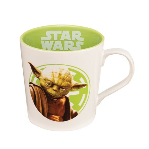 Star Wars Yoda Use the Force 12oz Ceramic Mug, 5" x 3.5" x 3.75"