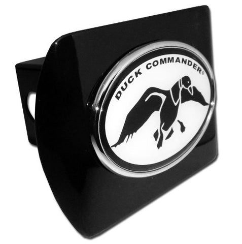Duck Commander (B&W Oval) Black Hitch Cover