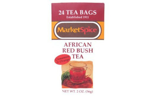 African RedBush Teabags, Cinnamon-Orange , 24 teabags