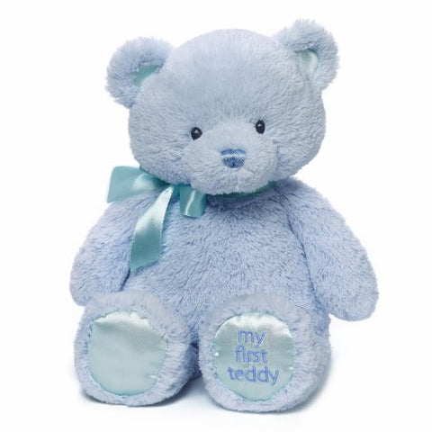 Gund My 1st Teddy - Blue, 15"