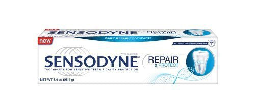 Sensodyne Repair and Protect Toothpaste, 3.4 Ounce (Pack of 3)