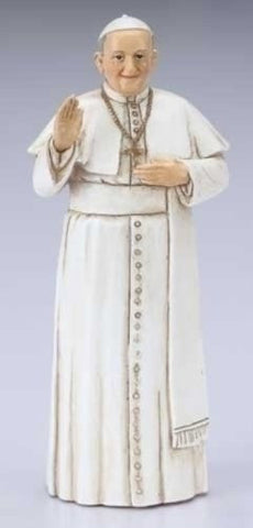 4" POPE FRANCIS FIGURE PATRONS AND PROTECTORS