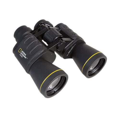 Nat Geo 10x50 Compact Roof-Prism Binoculars