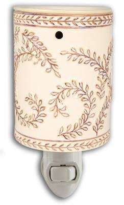 Cream Acanthus Outlet Warmer
