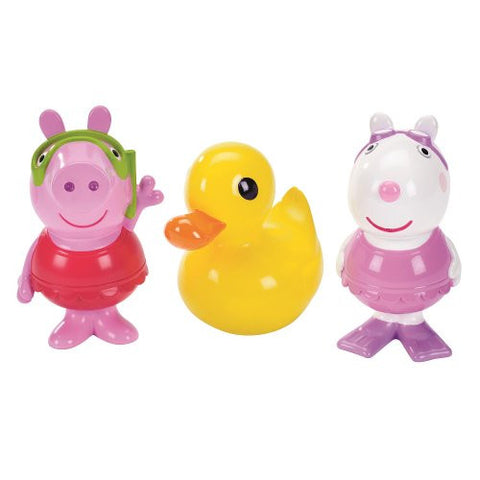 Peppa Pig - Bath Squirter 3 pack Assortment (peppa, suzy, ducky)